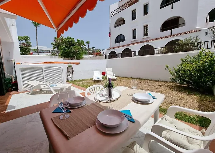 Casa Teide, Ground Floor Parque Santiago 1, Heated Pool, 100 M To Sea And Beach, Wifi Playa de las Americas (Tenerife)
