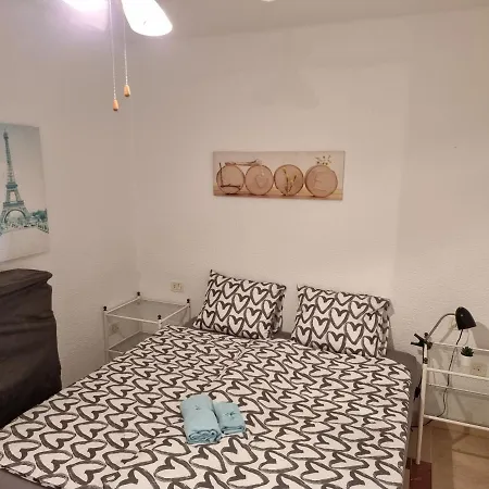 公寓 Casa Teide, Ground Floor Parque Santiago 1, Heated Pool, 100 M To Sea And Beach, Wifi 美洲海滩